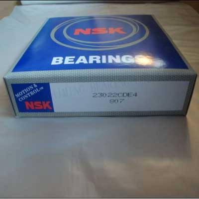 New nsk brand spherical roller bearing 23022CDE4 with low noise