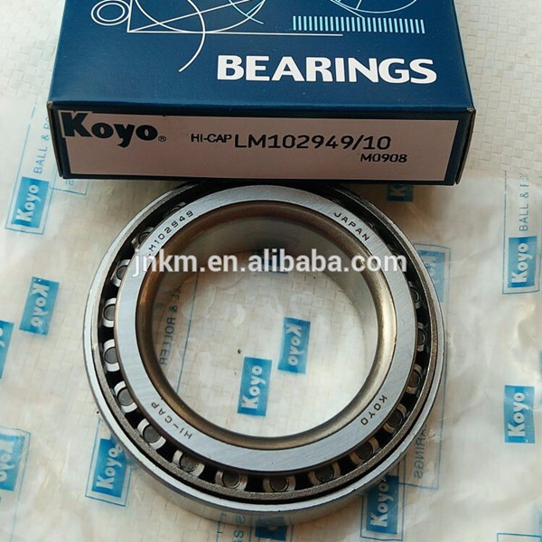 Original Japan Koyo single row tapered roller bearing LM102949/10