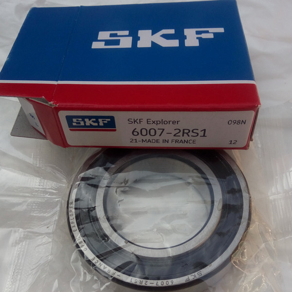 SKF 6007 2RS1 sealed single row deep groove ball bearing - China manufacturer