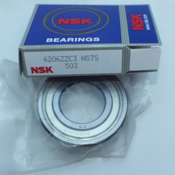 NSK deep groove ball bearing 6206 Open/Z/ZZ/RS/2RS/ZNR/N