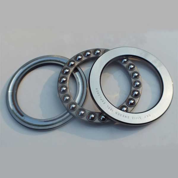 High speed steel cage thrust ball bearing 51113 size 65x90x17
