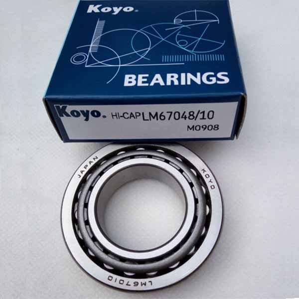 Japan KOYO bearings Taper Roller Bearing LM67048/LM67010