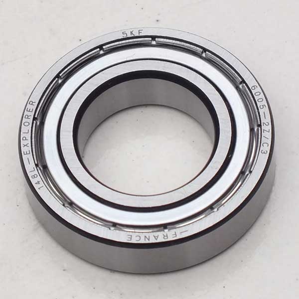 Chrom steel deep groove ball bearing 6005