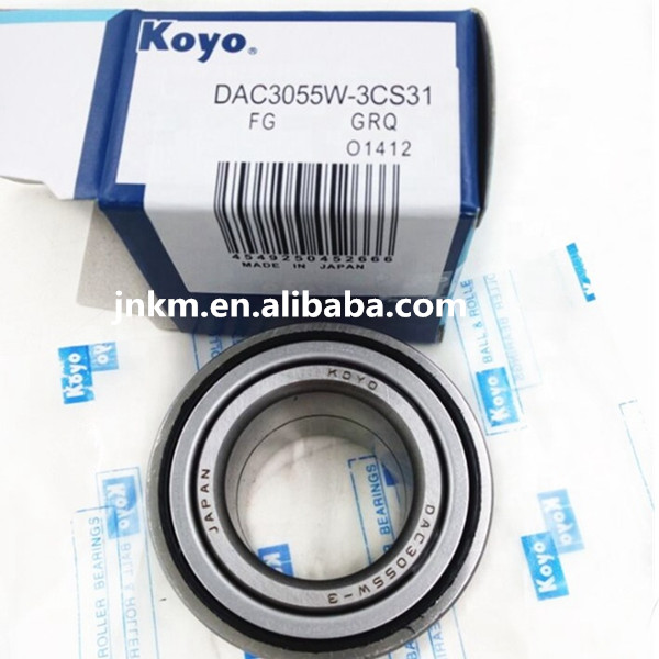 Auto wheel hub bearing DAC3055W-3 doule row deep groove ball bearing - Koyo